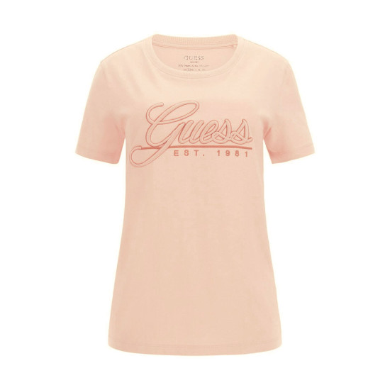 Guess Γυναικεία κοντομάνικη μπλούζα Script Tee